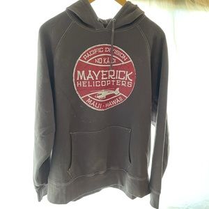 XL Maui Maverick Helicopter Hoodie